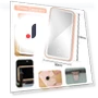 Car Mirror with Large Screen — Compact & Travel, A Surname Home