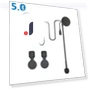 Ultra-Thin Motorcycle Bluetooth Headset — Wireless Headsets for Powersports, JOHO - CarGear