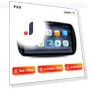 Wireless CarPlay Android Auto DVD Player — Stereo Receivers, JOHO - CarGear