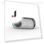 Dual Alarm Clock with Bluetooth Connection — Portable Audio, 888 Auto Parts Town