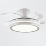 Modern ceiling fan with light — Ceiling Fans, Seahorse Home