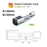Smart Cylinder Lock with Fingerprint — Smart Home Security, Super Dream Home