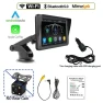 7-inch Portable Touch Screen Wireless CarPlay Android Auto Bluetooth 5.0 Car Radio — Stereo Receivers, Auto Accessories Home