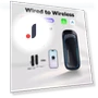 CarPlay Android Auto RGB Box Adapter — Stereo Receivers, Auto Launcher
