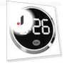 Car Glow Clock with Touch Control — Clock, Autobots