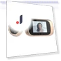 Digital Doorbell with LCD Color Screen — Smart Home Security, JOHO