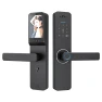 Smart Lock with Wide-Angle Camera and Smart Doorbell — Smart Home Security, Stone Home