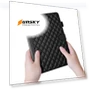 Thumbnail Rhombus Lattice Leather Smart Tablet Case for iPad 10th Gen 10.9 2022 — Keyboard Cases