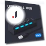 High-Speed USB 3.0 4-Port Hub — USB Hubs, AI Supermarket
