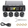 Universal Digital LCD Display Solar Power Tire Pressure Monitoring System — TPMS Sensor Replacements, LEEPEE Automotive Parts