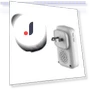 Waterproof Wireless Induction Doorbell with Human Presence Infrared Sensor — Smart Home Security, AI Supermarket