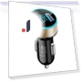 Smart Car Charger with Dual USB Ports and LED Lighting — Vehicle Power Solutions, Smarter than future