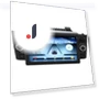 7-inch Car Stereo with GPS Navigation and Touchscreen — Stereo Receivers, Fishine