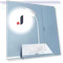 LED Desk Lamp with Night Light — Study & Desk Lighting, DC-HOME Textile