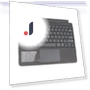 Magnetic Rechargeable Ultra-Thin Portable Wireless Keyboard with Touchpad — Keyboards, DIYelecs
