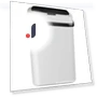 Smart Touch Sensor Trash Can with Lid — Kitchen Cans, FluxZone