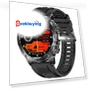 Smartwatch with 1.7 inch Screen, Built-in Flashlight, and Health Management — Smartwatches, Senbono