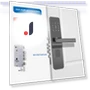 Smart Door Lock with Temporary Password and Bluetooth Remote — Smart Home Security, Lucky Lemon