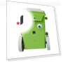 Mini Desktop Cleaner Robot Toy — Smart Cleaning Robots, Kitchen artifact