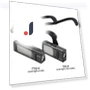 Rechargeable LED Headlamp with Sensor Ear and Magnet — Flashlights, Lanzhong Outdoor LED