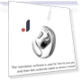 Wireless Earbuds with AI Translation and Over-Ear Hook — Language Translators, Autumn Orchids