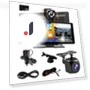 10.26-inch 4G IPS Touchscreen GPS Navigation CarPlay Android Auto Dual Lens Dash Cam Rearview Mirror — Navigation & GPS Accessories, Daily Home Furnishings