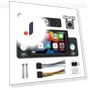 5-inch Touch Screen Single DIN Car Stereo Radio with Bluetooth — Stereo Receivers, Daily Home Furnishings