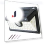 Outdoor Solar Motion Sensor Light — Outdoor Security & Flood Lighting, DAISHIN