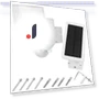 Solar Sensor Motion Sensor Light — Outdoor Security & Flood Lighting, SAMURAI STYLE