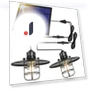 Split Type Dual Solar Pendant Lights — Outdoor Security & Flood Lighting, DINGLILED