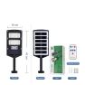 Solar LED Light Outdoor — Outdoor Security & Flood Lighting, Modern Home Improvement