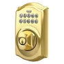 Thumbnail Electronic Keyless Entry Deadbolt — Deadbolts, SCHLAGE