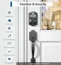 Thumbnail Fingerprint Door Lock — Keyed Locksets, TEEHO