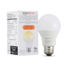Thumbnail Smart A19 LED Light Bulb, Dimmable Soft White — LED, Amazon Basics