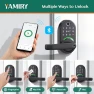 Thumbnail Smart Door Handle Lock with Keypad — Access Control Keypads, Yamiry