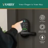 Thumbnail Smart Door Handle Lock with Keypad — Access Control Keypads, Yamiry