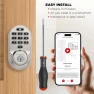 Thumbnail Wi-Fi Smart Lock with Keyless Entry and Geofence Auto-Unlock — Keyed Locksets, Kwikset