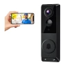 Thumbnail Wireless Wi-Fi Video Doorbell Dual Camera with Color Night Vision — Doorbells, ClipBlur