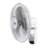 Thumbnail Oscillating Wall Mount Fan with Adjustable Vertical Tilt, 16 inch, 3 Speed, Metal Grille, 90 Degree Oscillation, 3... — Wall-Mounted Cooling Solutions, Comfort Zone