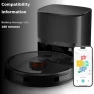 Thumbnail Robot Vacuum and Mop Combo with Self-Emptying — Smart Cleaning Robots, TRDIOL