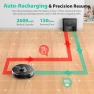 Thumbnail Robot Vacuum and Mop with Self-Emptying Base — Smart Cleaning Robots, Tikom