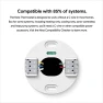 Thumbnail Smart Thermostat for Home - Programmable Wifi Thermostat - Charcoal — Smart Climate Control, Google