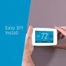 Thumbnail Smart Thermostat with Touchscreen Color Display — Smart Climate Control, Emerson
