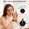 Thumbnail Smart Watch with AI Voice, Fitness Tracker, IP68 Waterproof — Smartwatches, KIBFLE
