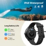 Thumbnail Smart Watch with AI Voice, Fitness Tracker, IP68 Waterproof — Smartwatches, KIBFLE