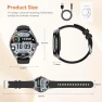 Thumbnail Smart Watch with AMOLED Display, 7-Day Battery, Bluetooth Calls, Heart Rate Monitor — Smartwatches, iBesi