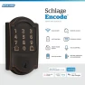 Thumbnail Smart WiFi Deadbolt Lock for Front Door - Keyless Entry with App or Touchscreen — Smart Lock, SCHLAGE