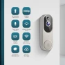 Thumbnail Video Doorbell Camera with Two Way Audio, AI Motion Detection, Night Vision and Cloud Storage — Outdoor Security Cameras, Orbitell