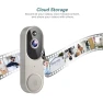 Thumbnail Video Doorbell Camera with Two Way Audio, AI Motion Detection, Night Vision and Cloud Storage — Outdoor Security Cameras, Orbitell