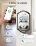 Thumbnail WiFi Smart Lock with Fingerprint and Keypad — Deadbolts, TEEHO